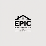 Epic Home Construction Inc Logo - Entry #1418