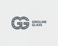 Gridline Glass Logo - Entry #110