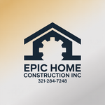 Epic Home Construction Inc Logo - Entry #1436