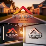 Epic Home Construction Inc Logo - Entry #784
