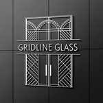 Gridline Glass Logo - Entry #1667