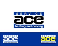 Service ace heating and cooling Logo - Entry #12