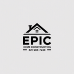 Epic Home Construction Inc Logo - Entry #1827