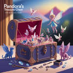Pandora's Treasure Chest Logo - Entry #803