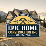 Epic Home Construction Inc Logo - Entry #1938