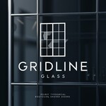 Gridline Glass Logo - Entry #1475