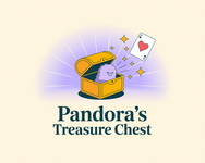 Pandora's Treasure Chest Logo - Entry #7