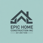Epic Home Construction Inc Logo - Entry #1268