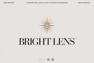 BRIGHT LENS or BRIGHT LENS STUDIO Logo - Entry #418