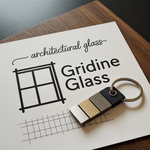 Gridline Glass Logo - Entry #514