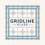 Gridline Glass Logo - Entry #1754