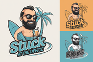 Stuck At The Office Logo - Entry #1181