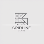 Gridline Glass Logo - Entry #1381