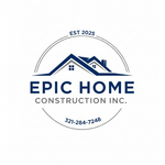 Epic Home Construction Inc Logo - Entry #1144