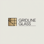 Gridline Glass Logo - Entry #1816