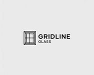 Gridline Glass Logo - Entry #133