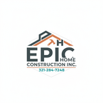 Epic Home Construction Inc Logo - Entry #1062