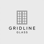 Gridline Glass Logo - Entry #619
