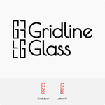 Gridline Glass Logo - Entry #1125