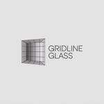 Gridline Glass Logo - Entry #443
