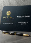 Adisium Wealth Management Logo - Entry #1436