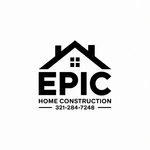 Epic Home Construction Inc Logo - Entry #1424
