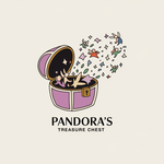 Pandora's Treasure Chest Logo - Entry #167