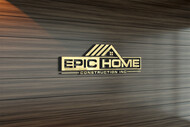 Epic Home Construction Inc Logo - Entry #1606