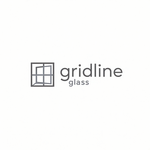 Gridline Glass Logo - Entry #84