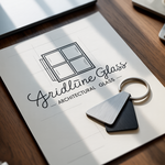 Gridline Glass Logo - Entry #525
