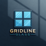 Gridline Glass Logo - Entry #1094