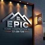 Epic Home Construction Inc Logo - Entry #1694