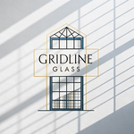 Gridline Glass Logo - Entry #1684