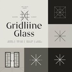 Gridline Glass Logo - Entry #1562
