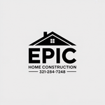 Epic Home Construction Inc Logo - Entry #1397