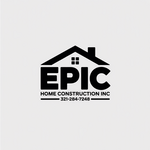 Epic Home Construction Inc Logo - Entry #1811