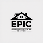 Epic Home Construction Inc Logo - Entry #1381
