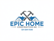Epic Home Construction Inc Logo - Entry #1293