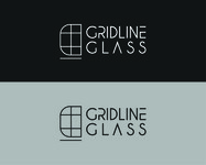 Gridline Glass Logo - Entry #416