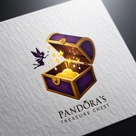 Pandora's Treasure Chest Logo - Entry #990