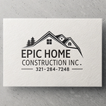 Epic Home Construction Inc Logo - Entry #1921