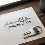 Gridline Glass Logo - Entry #505