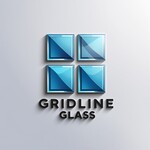 Gridline Glass Logo - Entry #1065