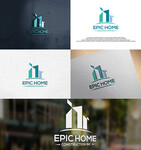 Epic Home Construction Inc Logo - Entry #1058