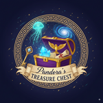 Pandora's Treasure Chest Logo - Entry #309