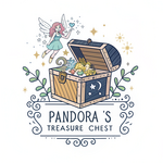 Pandora's Treasure Chest Logo - Entry #556