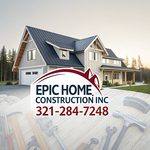 Epic Home Construction Inc Logo - Entry #1835