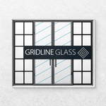 Gridline Glass Logo - Entry #1680