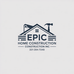 Epic Home Construction Inc Logo - Entry #106