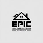 Epic Home Construction Inc Logo - Entry #1890